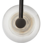 Arteriors Home 89656  Led/english Bronze/champagne/smoke Glass/white Acrylic Image 2
