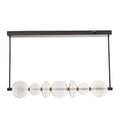 Arteriors Home 89656  Led/english Bronze/champagne/smoke Glass/white Acrylic Image 1