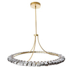 Arteriors Home 89660  Led/smoke Luster Glass/antique Brass Image 4