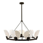 Arteriors Home  9 Light/english Bronze/white Alabaster