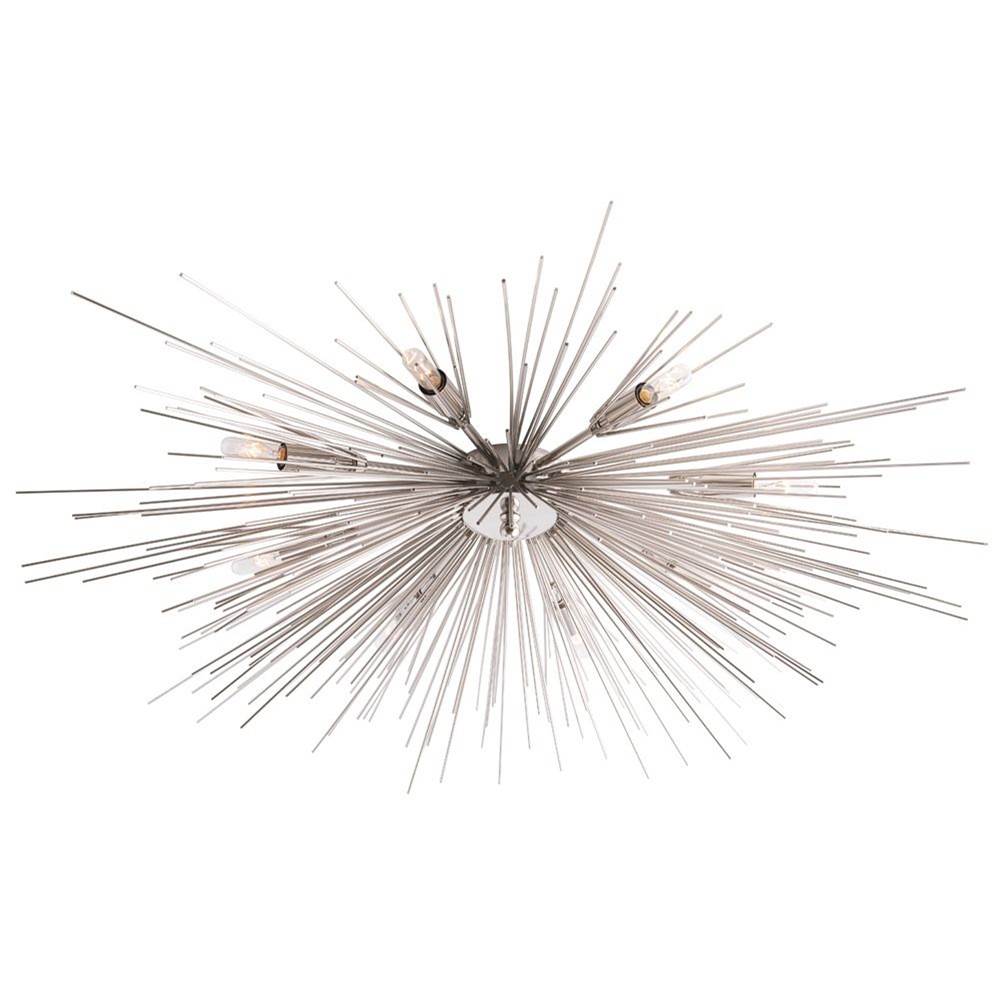 Arteriors Home  8 Light/ Polished Nickel