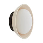 Arteriors Home DA49005 Ivory Stained Crackle 1 Light/ivory Stained Crackle Ceramic/frosted Glass Image 4