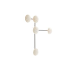 Arteriors Home DA49007 Ivory Stained Crackle 4 Light/ivory Stained Crackle Ceramic/blackened Steel Image 4