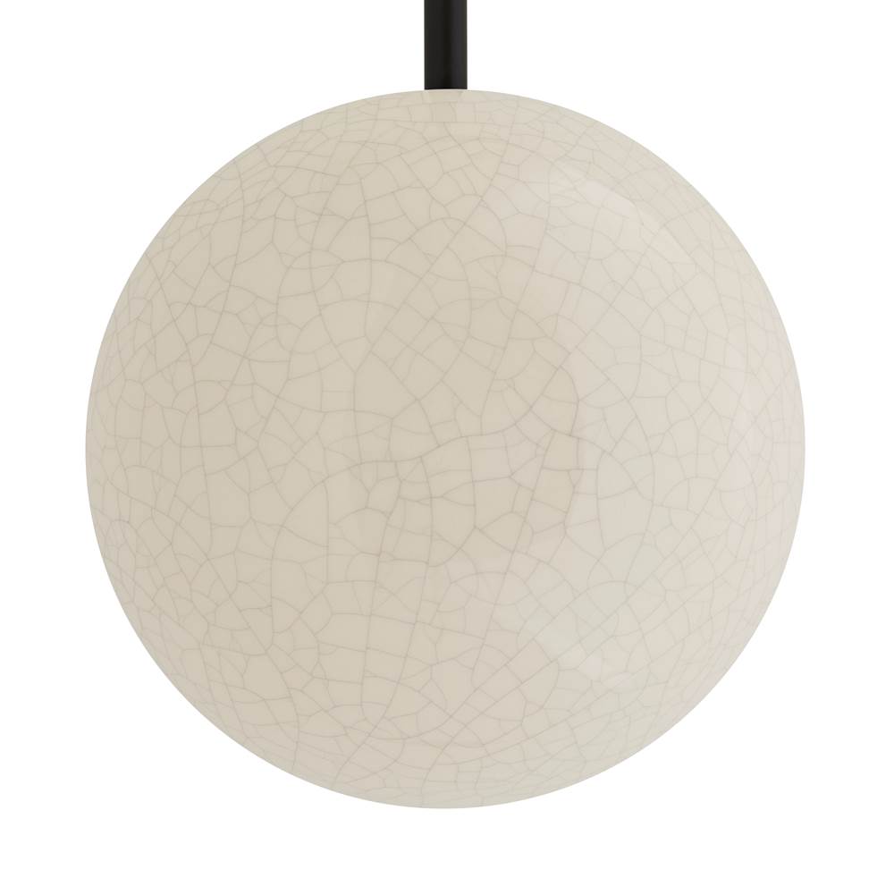 Arteriors Home DA49007 Ivory Stained Crackle 4 Light/ivory Stained Crackle Ceramic/blackened Steel Image 3
