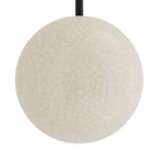 Arteriors Home DA49007 Ivory Stained Crackle 4 Light/ivory Stained Crackle Ceramic/blackened Steel Image 3