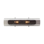 Arteriors Home DA49015 Smoke 2 Light/smoke Glass/blackened Steel Image 5
