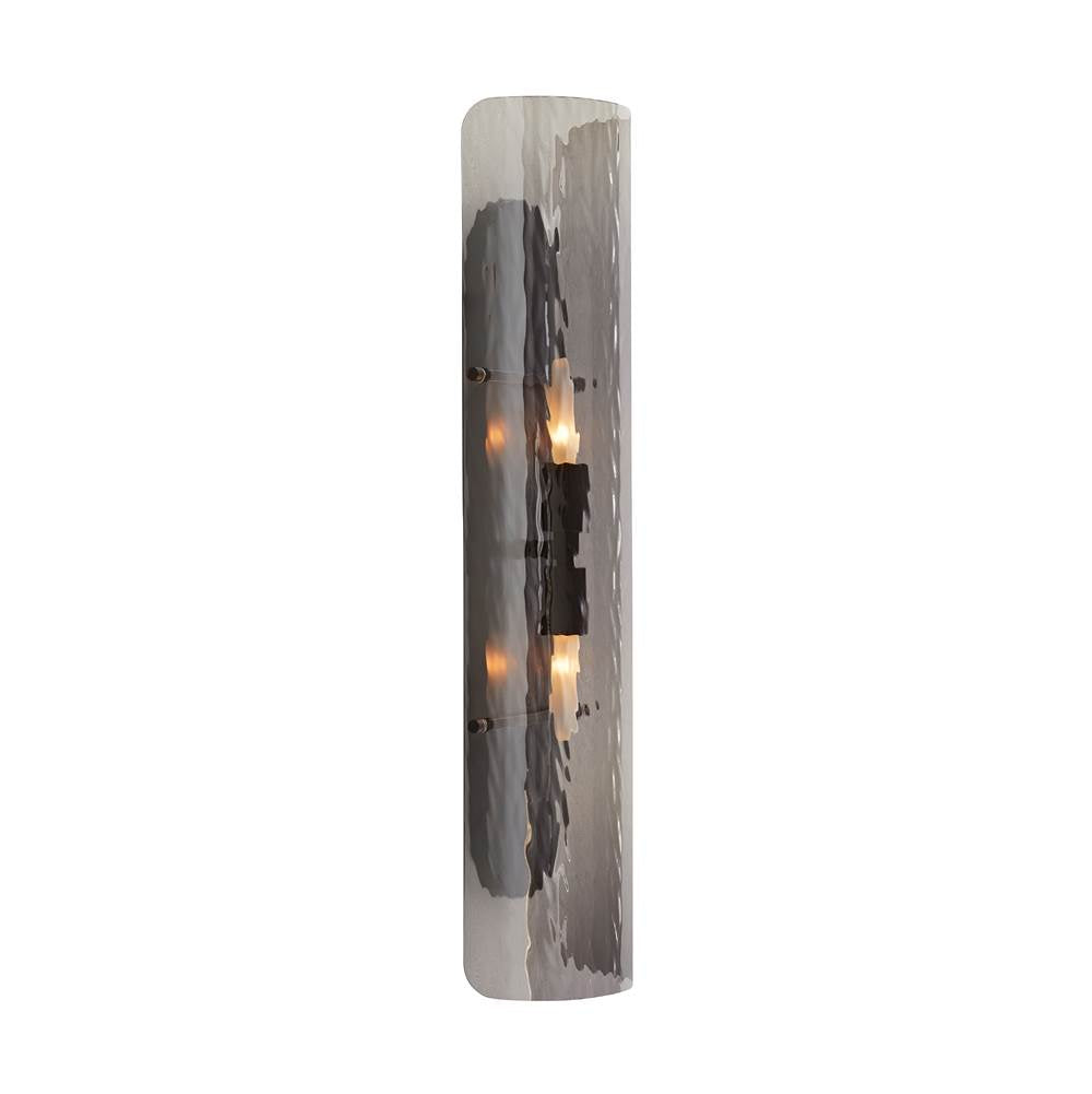 Arteriors Home DA49015 Smoke 2 Light/smoke Glass/blackened Steel Image 3