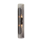Arteriors Home DA49015 Smoke 2 Light/smoke Glass/blackened Steel Image 3