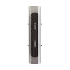 Arteriors Home DA49015 Smoke 2 Light/smoke Glass/blackened Steel Image 1