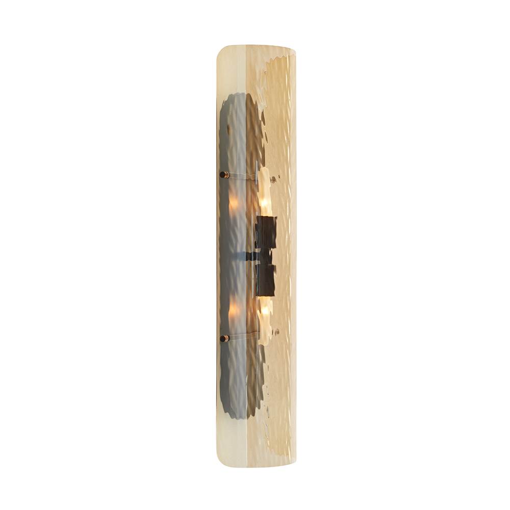 Arteriors Home DA49016 Amber 2 Light/amber Glass/blackened Steel Image 3