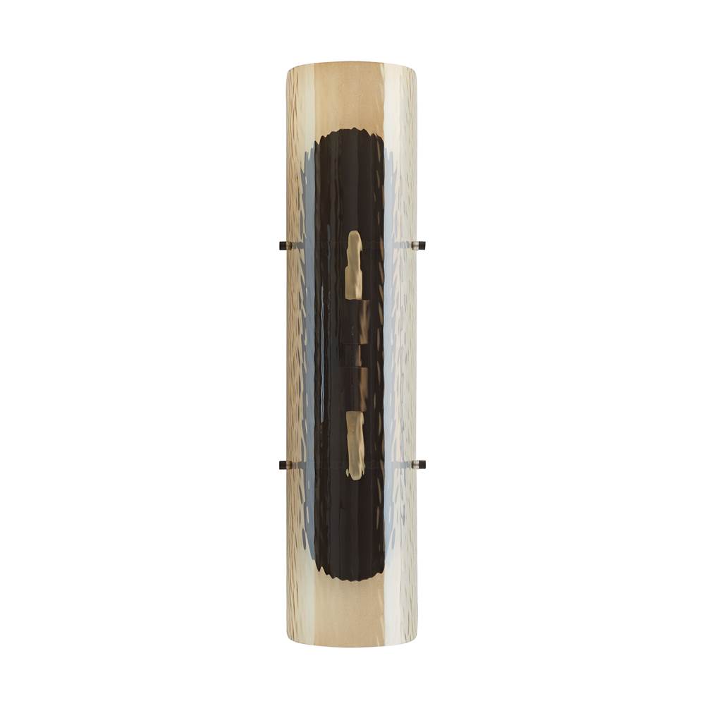 Arteriors Home DA49016 Amber 2 Light/amber Glass/blackened Steel Image 1