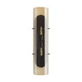 Arteriors Home DA49016 Amber 2 Light/amber Glass/blackened Steel Image 1