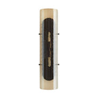 Arteriors Home DA49016 Amber 2 Light/amber Glass/blackened Steel Image 1