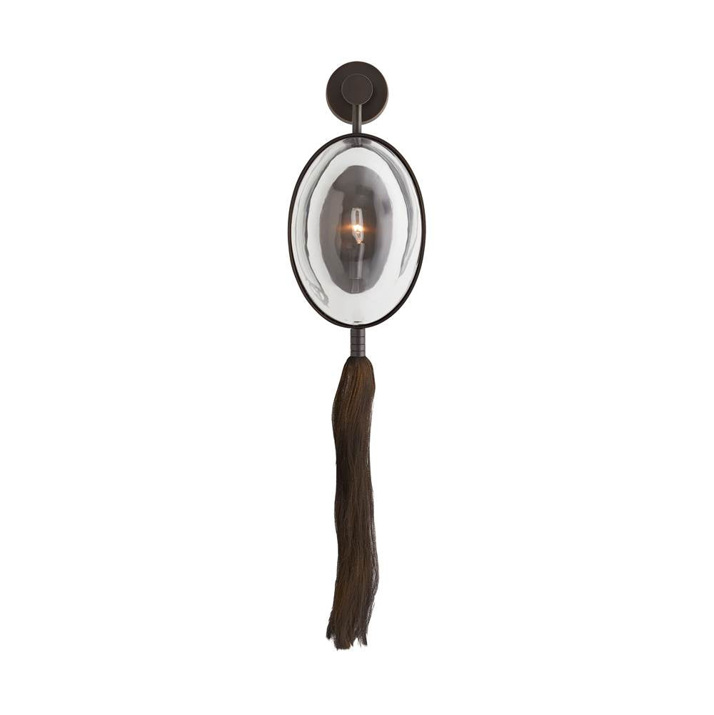 Arteriors Home Aramis 1 Light/bronze/clear Glass