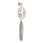 Arteriors Home DD42623 White Bronze,Clear Aramis Sconce Image 1