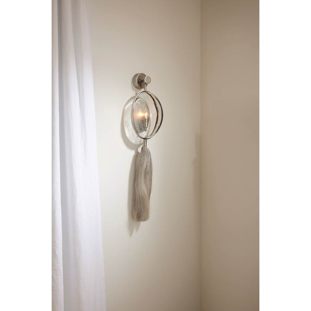 Arteriors Home DD42623 White Bronze,Clear Aramis Sconce Image 3