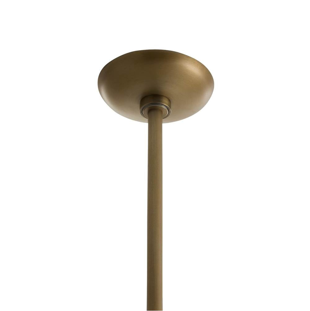 Arteriors Home DFI08 Frosted,Antique Brass Karlsen Semi-flush Image 2