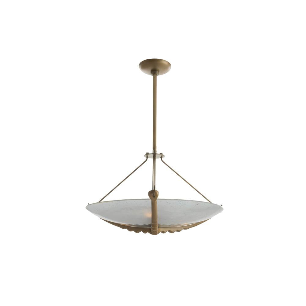 Arteriors Home DFI08 Frosted,Antique Brass Karlsen Semi-flush Image 1