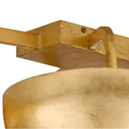 Arteriors Home DFI10 Gold Leaf Theo Flush Mount Image 7