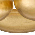 Arteriors Home DFI10 Gold Leaf Theo Flush Mount Image 6