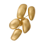 Arteriors Home DFI10 Gold Leaf Theo Flush Mount Image 2