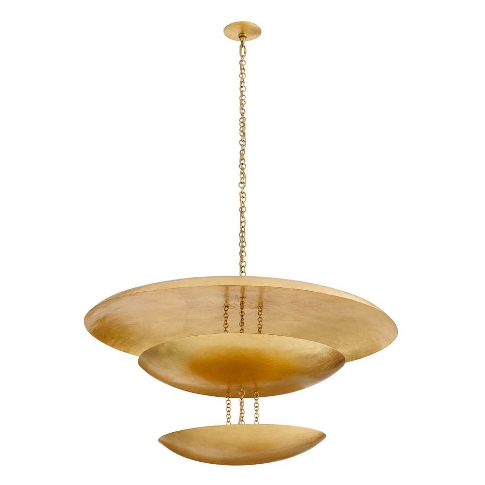 Arteriors Home DLI07 Gold Leaf Florko Grand Chandelier Image 8