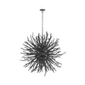 Arteriors Home  8 Light/dark Gray Wash Wood/black