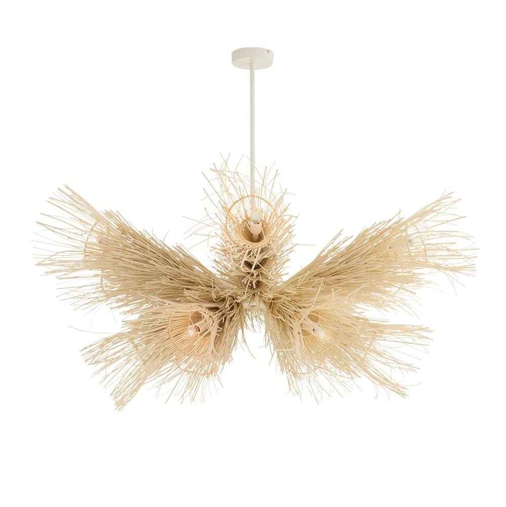 Arteriors Home DLS15 Bleached,White Kauai Chandelier Image 9