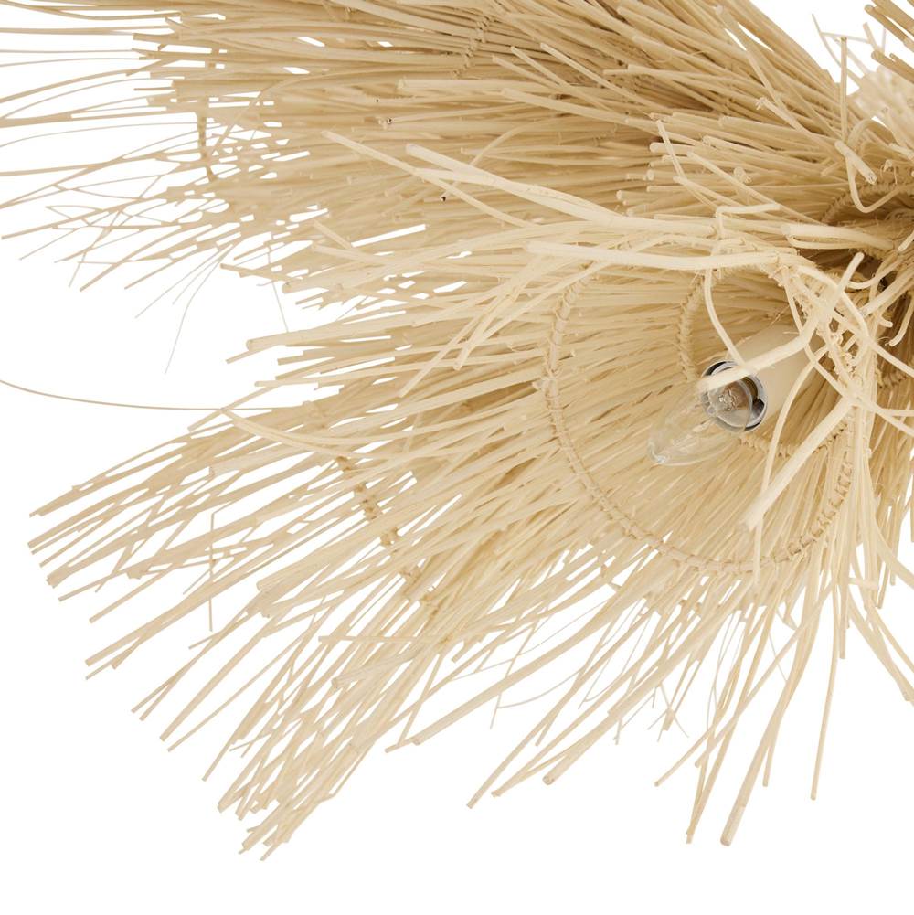 Arteriors Home DLS15 Bleached,White Kauai Chandelier Image 6