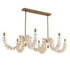 Arteriors Home DLS16  Kalama Linear Chandelier Image 8