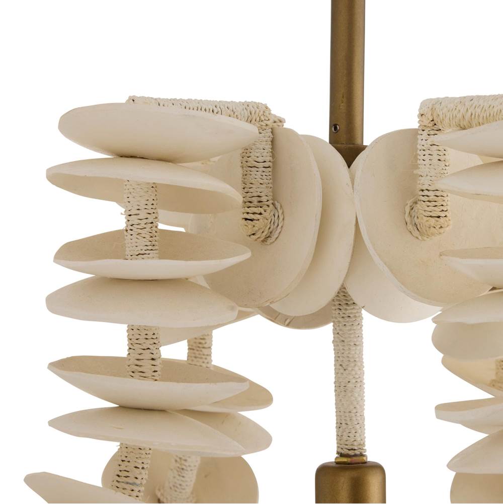 Arteriors Home DLS16  Kalama Linear Chandelier Image 4