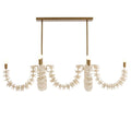 Arteriors Home DLS16  Kalama Linear Chandelier Image 1