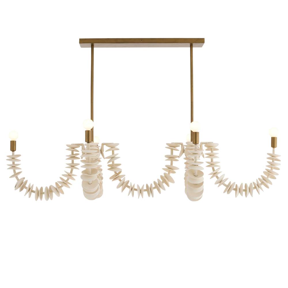 Arteriors Home DLS16  Kalama Linear Chandelier Image 1