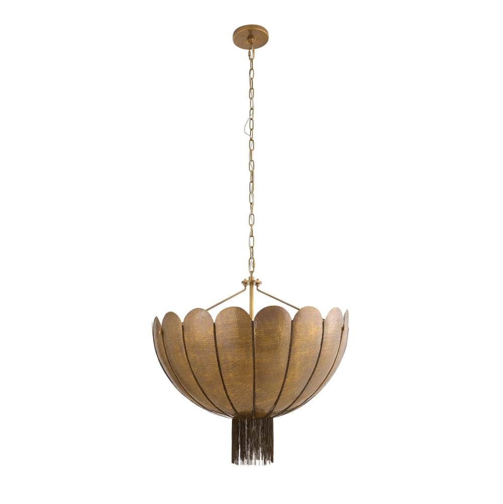 Arteriors Home DMI21 Antique Brass,Antique Brass Inaya Chandelier Image 8
