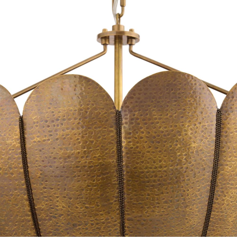 Arteriors Home DMI21 Antique Brass,Antique Brass Inaya Chandelier Image 6
