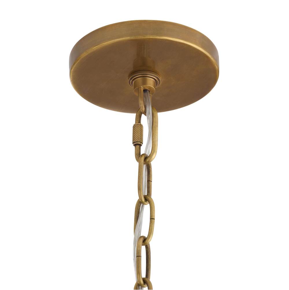 Arteriors Home DMI21 Antique Brass,Antique Brass Inaya Chandelier Image 2