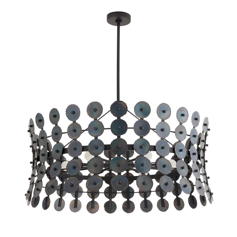 Arteriors Home DMI22 Burnt Iron Imperia Chandelier Image 7