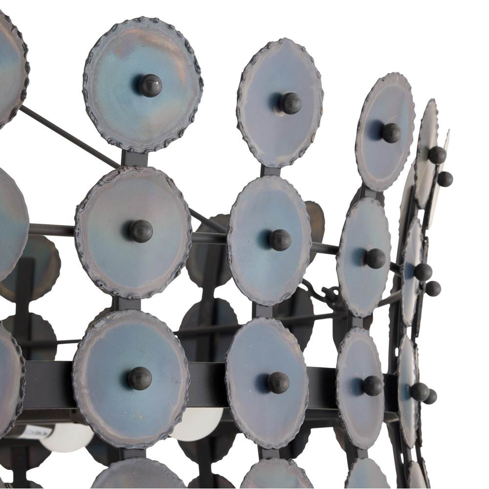 Arteriors Home DMI22 Burnt Iron Imperia Chandelier Image 6