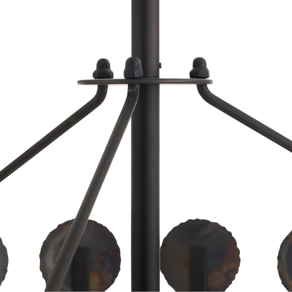 Arteriors Home DMI22 Burnt Iron Imperia Chandelier Image 5