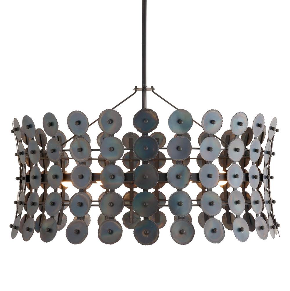 Arteriors Home DMI22 Burnt Iron Imperia Chandelier Image 1