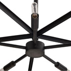 Arteriors Home DMI23 Brown,Blackened Iron Ivan Chandelier Image 4