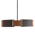 Arteriors Home DMI23 Brown,Blackened Iron Ivan Chandelier Image 1