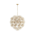 Arteriors Home  8 Light/ivory Coconut Shell/antique Brass