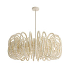 Arteriors Home DMS21 White,White Keely Chandelier Image 8