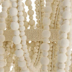 Arteriors Home DMS21 White,White Keely Chandelier Image 4