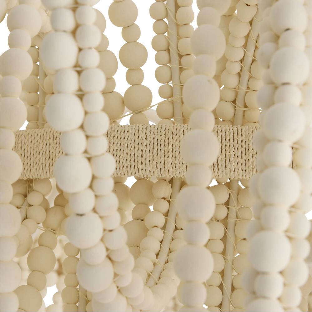 Arteriors Home DMS21 White,White Keely Chandelier Image 4