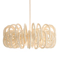 Arteriors Home DMS21 White,White Keely Chandelier Image 1