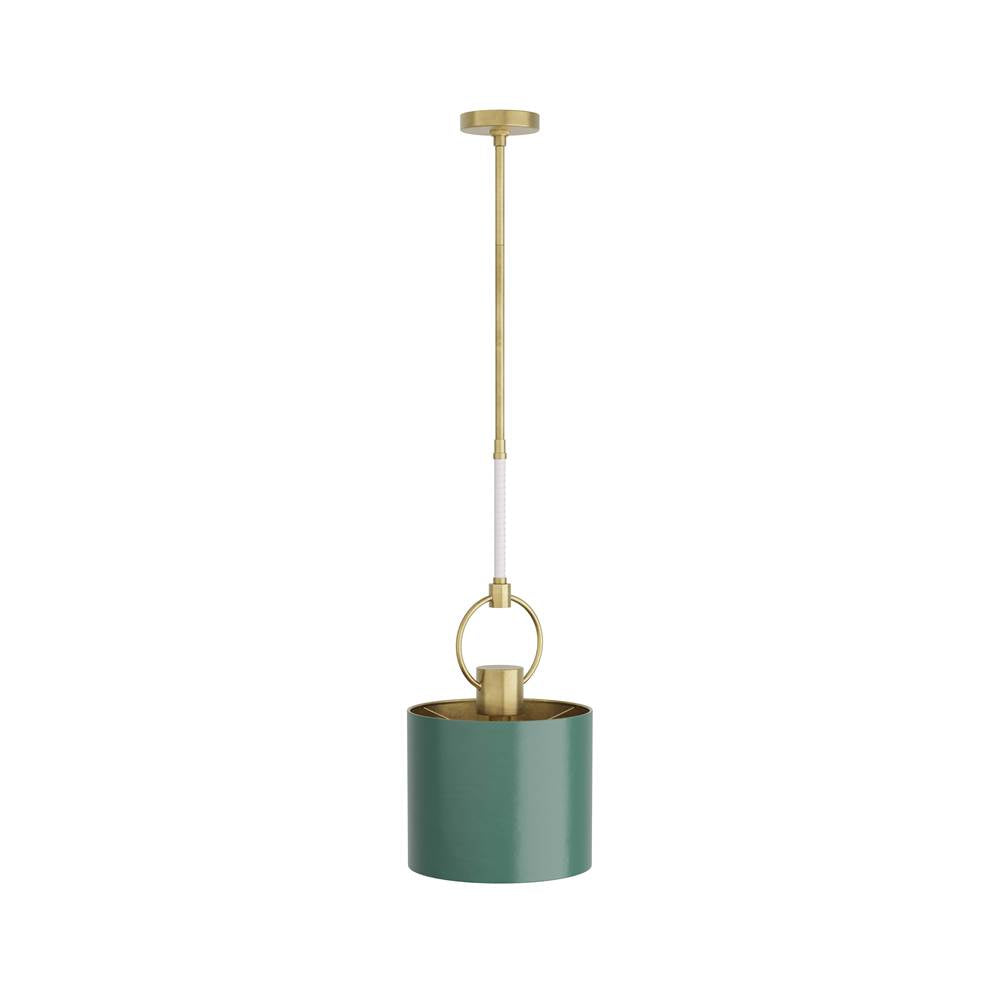 Arteriors Home  1 Light/pine/antique Brass/dove Leather