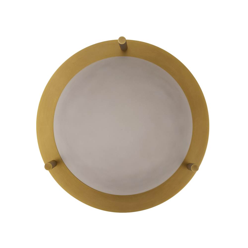Arteriors Home DPC19 Frosted Smoke,Antique Brass Kathleen Pendant Image 2
