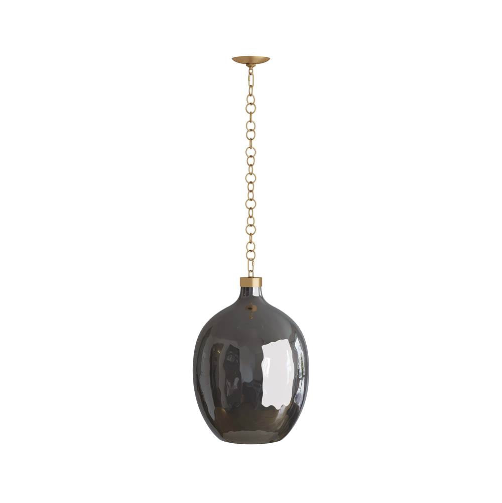 Arteriors Home  1 Light/flint Luster Glass/antique Brass